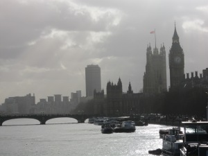 Big Ben and Parliament from the Thames