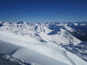 View of the Alps